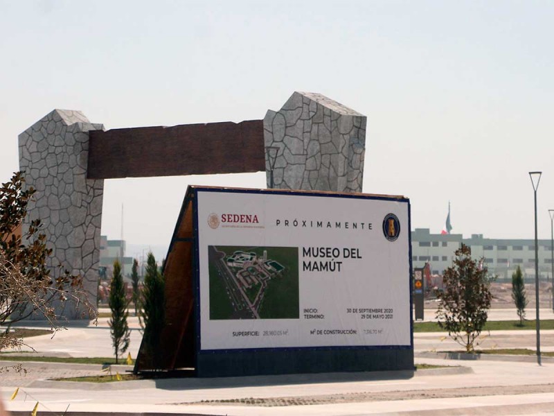 Construyen Museo del Mamut en Santa Lucía