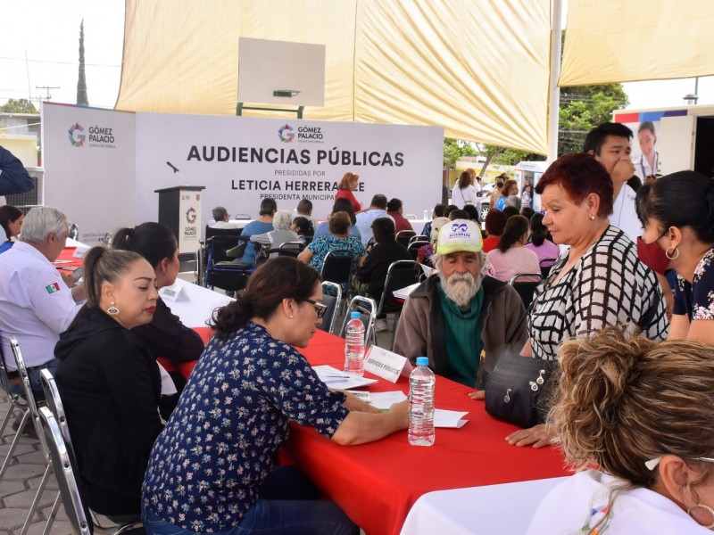 Consulta médica y atención a mascota solicitan en audiencias públicas