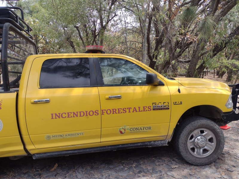 Contienen incendio en Cerro del 18; hay un detenido