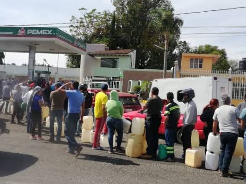 Continúa abasto gradual de gasolina en CDMX