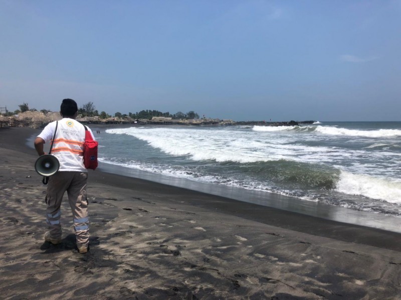 Continúa alerta por mar de fondo este fin de semana