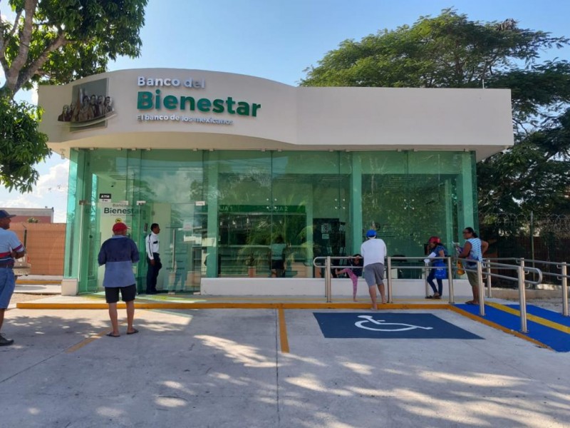 Continúa Banco del Bienestar pago de programas sociales
