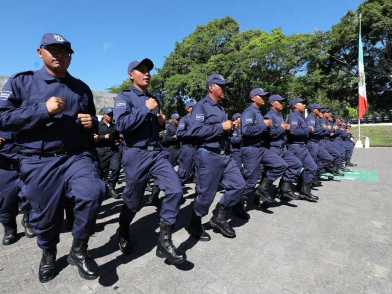 Continúa capacitación de policías en Boca del Río