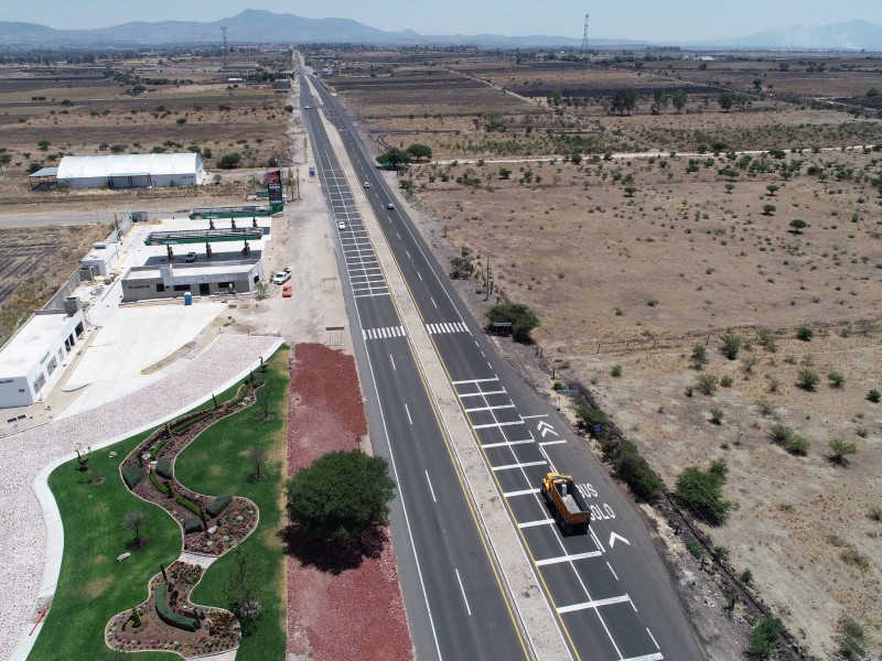 Continúa construcción libramiento Santa Bárbara- Palmillas-Apaseo