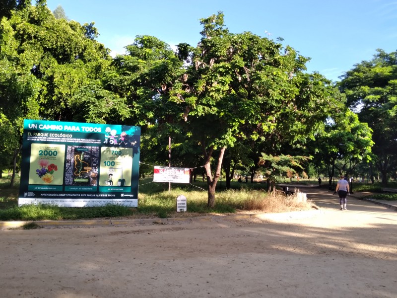 Continúa controversia en el Parque Ecológico por proyecto Sendero