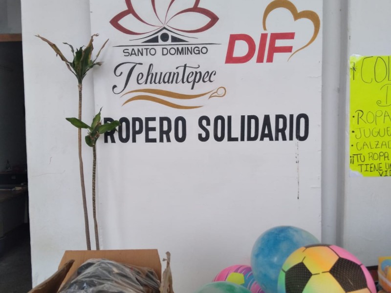 Realiza DIF Tehuantepec colecta de apoyo para población vulnerable