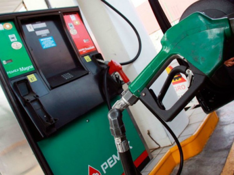 Continua en aumento precio de la gasolina