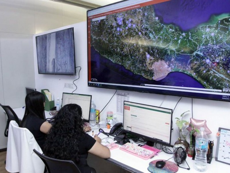 Continúa entrada de humedad del Pacífico al interior de Oaxaca