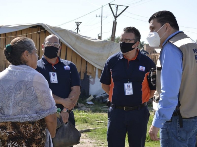 Continua entrega de apoyos alimentarios por pandemia