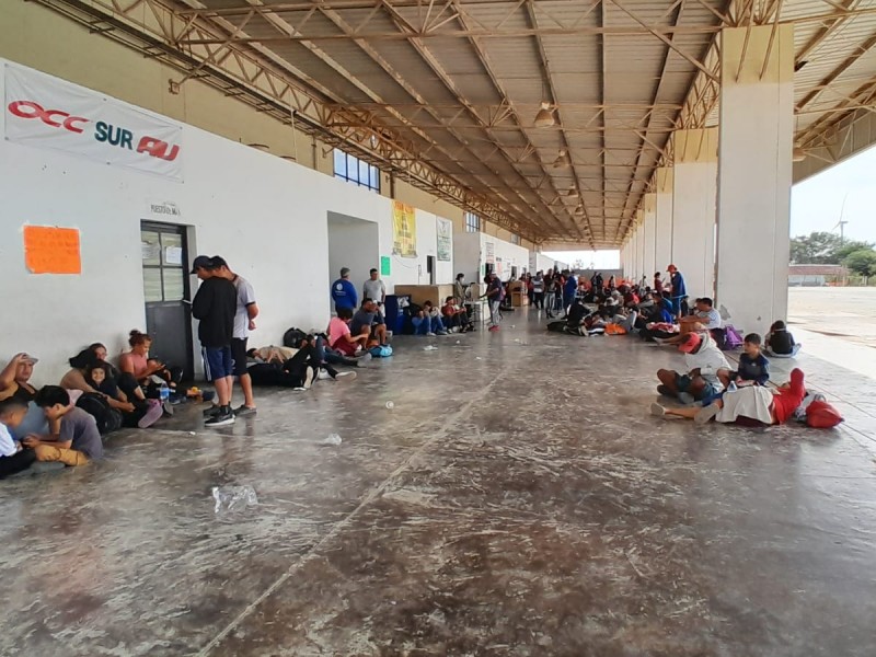 Continúa funcionando el Centro de Movilidad Migratoria en Juchitán