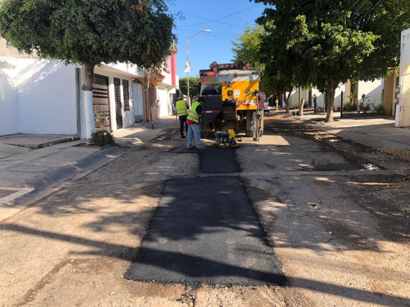 Continúa Gobierno de Culiacán mejorando infraestructura urbana