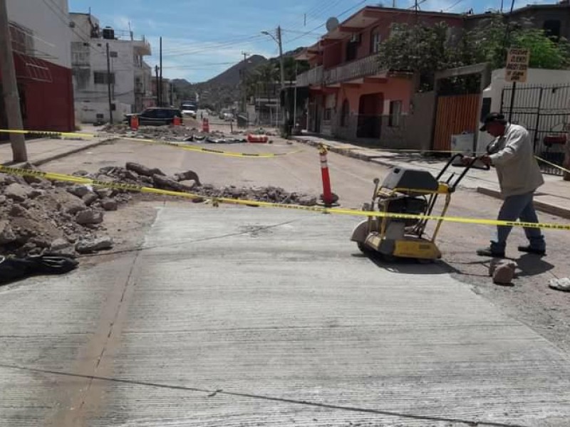 Continúa Infraestructura Urbana con obras de rehabilitación de vialidades