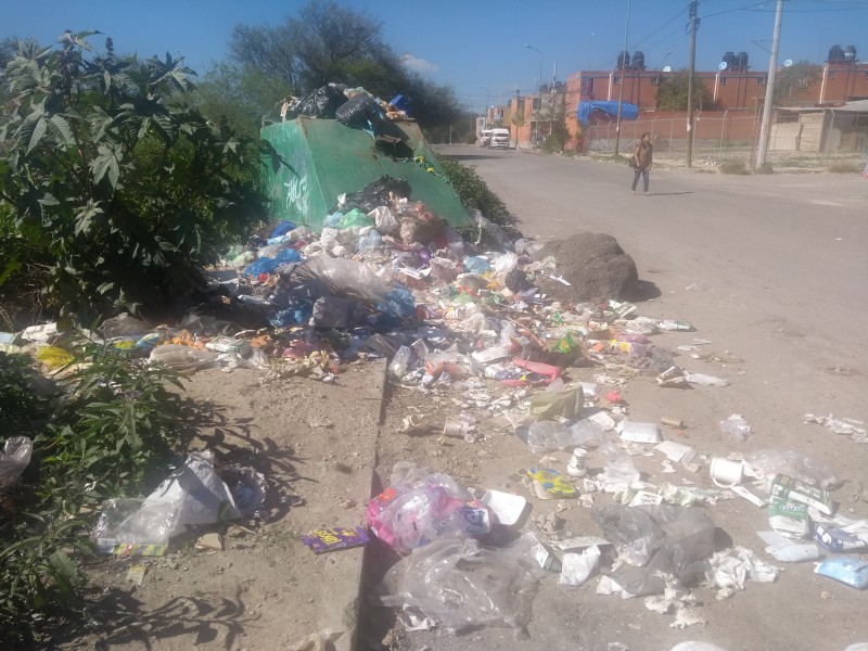 Continúa la falta de recolección de basura