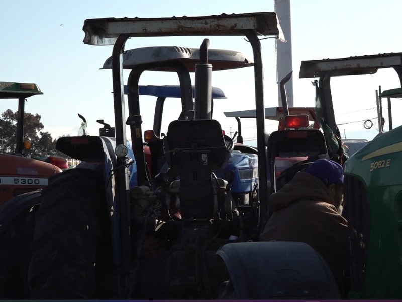 Continua la lucha por el maíz, productores esperan resultados de platicas