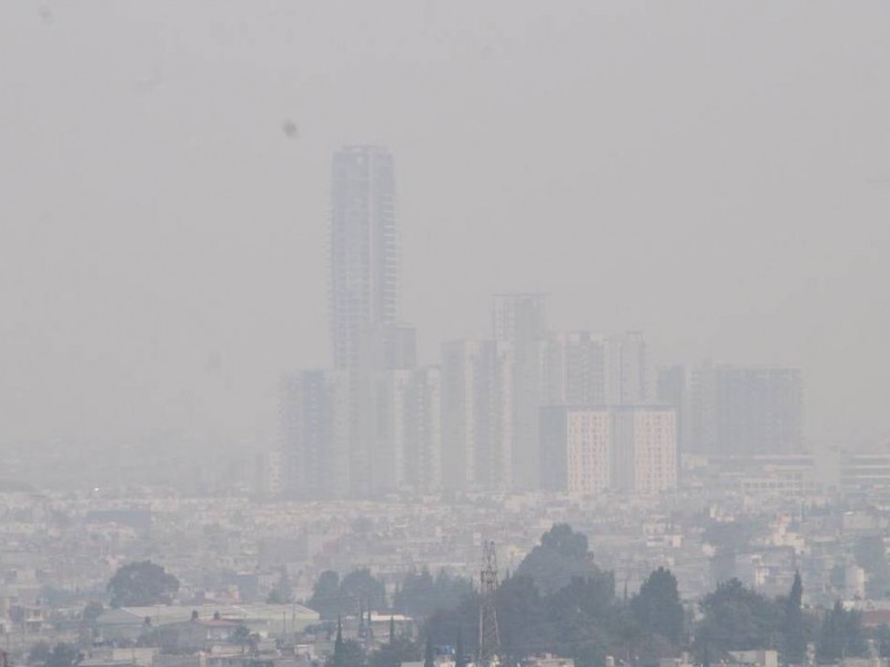 Continúa la mala calidad del aire en Puebla