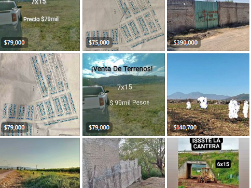 Continua la venta de terrenos irregulares en Tepic