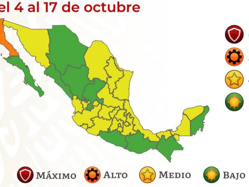 Continuará Nayarit en semáforo amarillo hasta el 17 de octubre