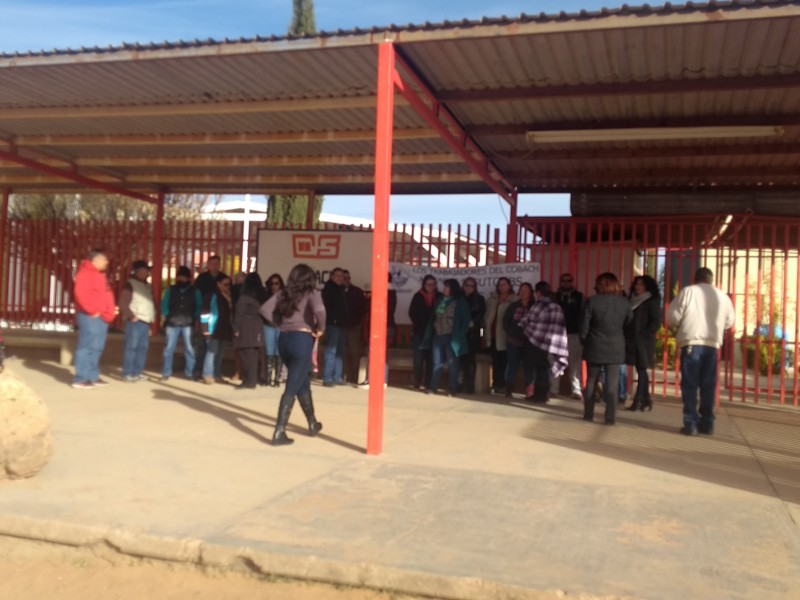 Continúa paro laboral en los COBACH planteles Nogales.