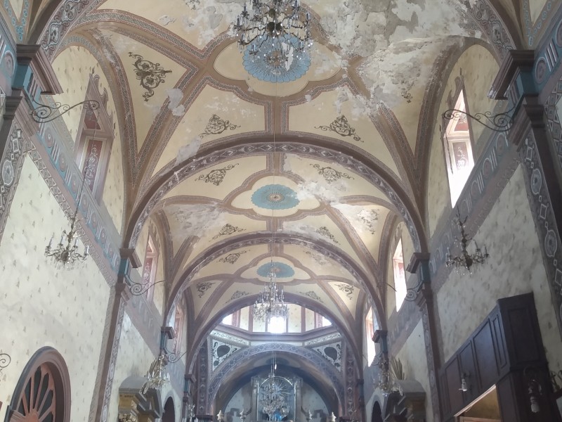Continúa pendiente la restauración de la Parroquia Antigua