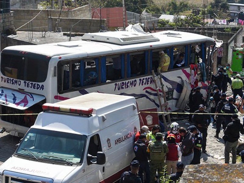 Continúa peritajes tras accidente de peregrinos de Sahuayo