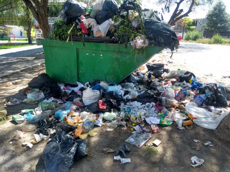 Continúa problemática de recolección de basura en fraccionamientos