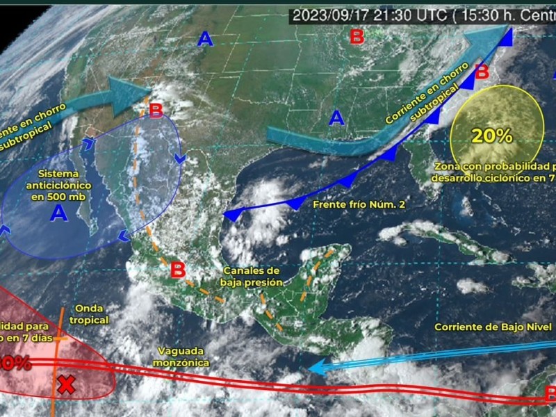 Continúa pronóstico de lluvias en algunos municipios de Colima