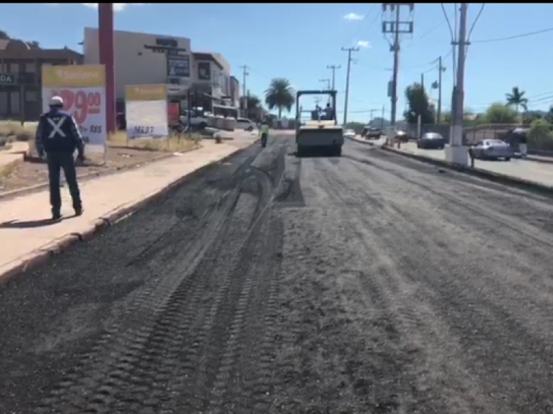 Continúa recarpeteo en Guaymas