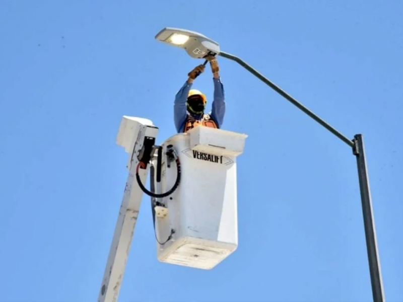 Continúa robo de cableado de alumbrado público