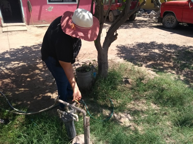 Continúa sin agua la cabecera de Bácum