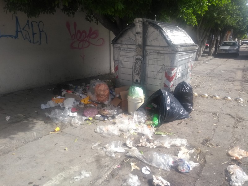 Continúa sin resolverse problema de recolección de basura