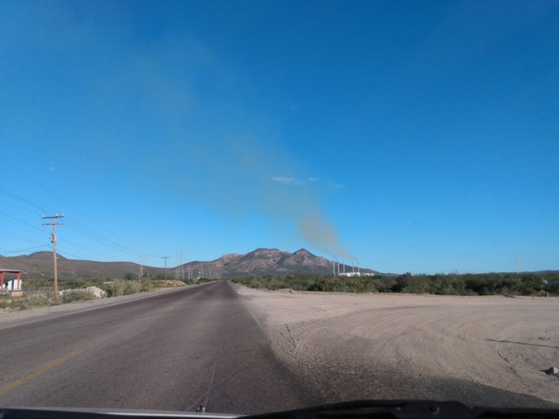 Continúa termoeléctrica contaminando el aire de La Paz