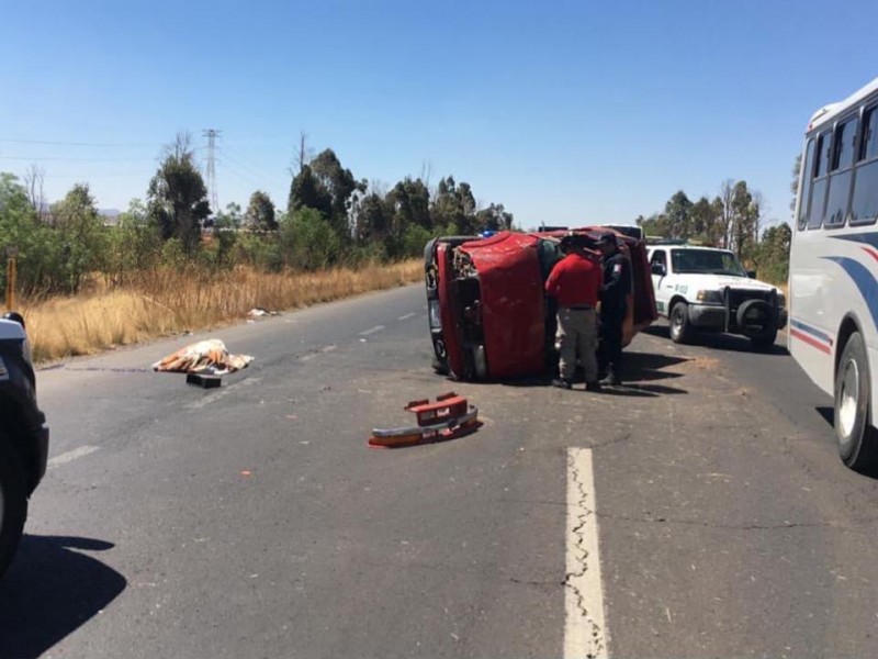 Continúan accidentes viales lamentables en Zacatecas