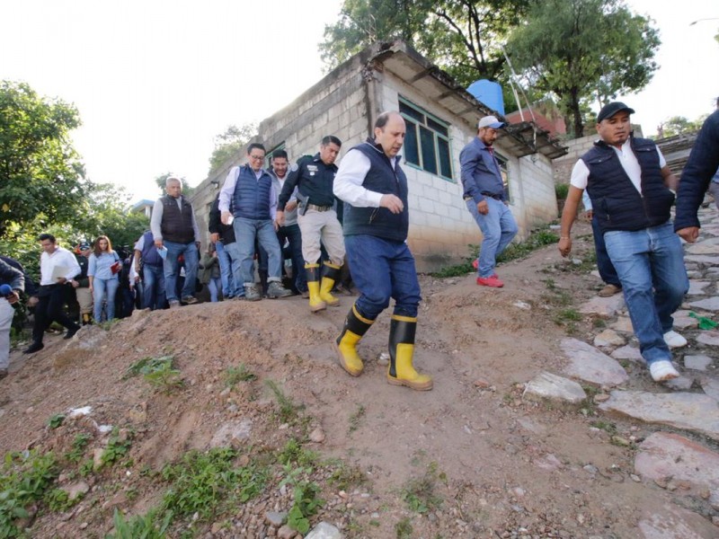 Continúan acciones de atención en Santo Tomás Chautla