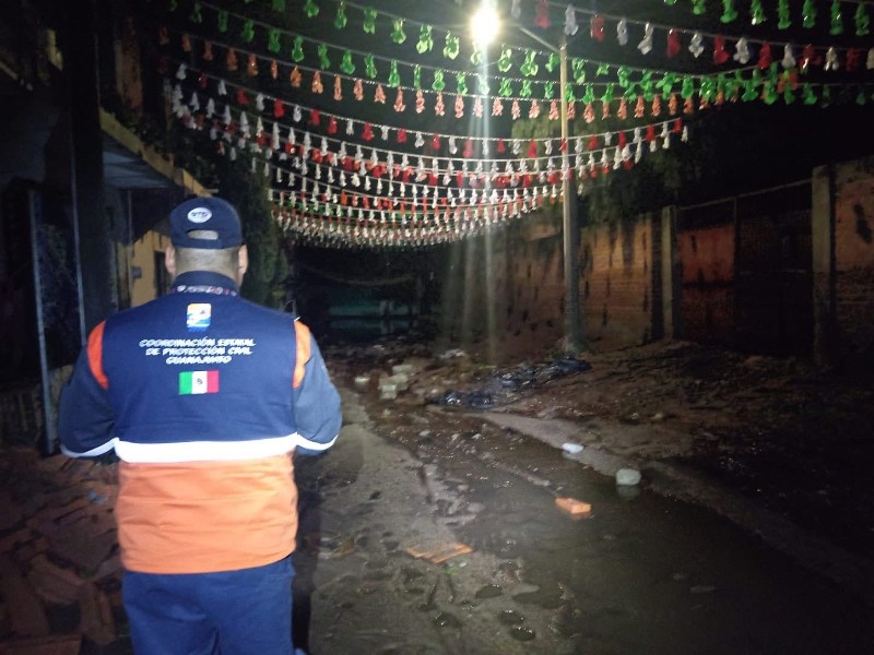 Continúan afectaciones por inundación en San Pedro de Ibarra