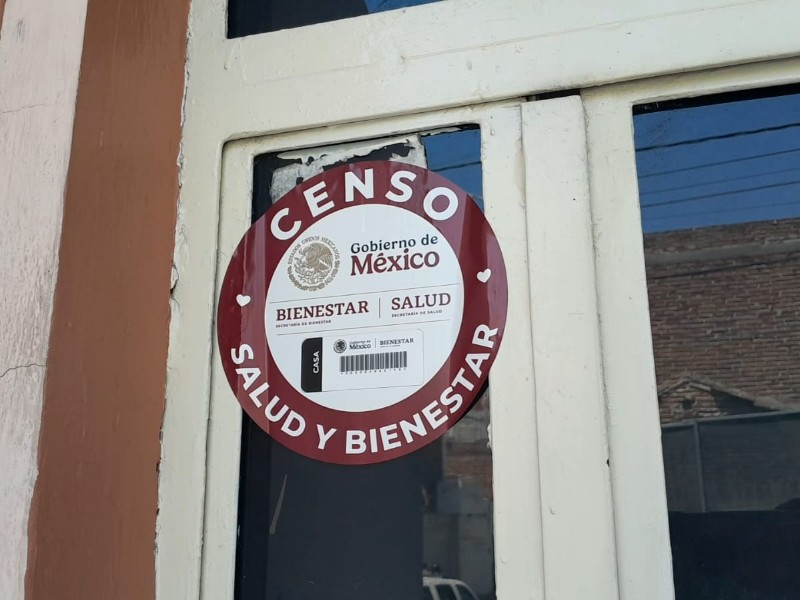Continúan censo salud casa por casa