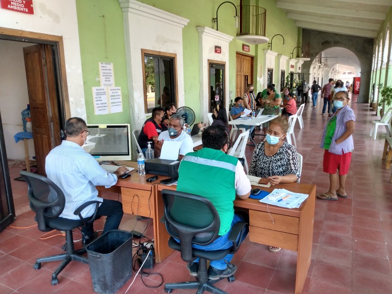 Continúan en semáforo naranja en el Espinal, Oaxaca