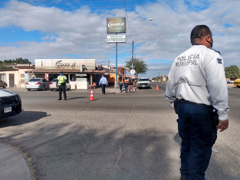 Continúan filtros de vigilancia entre automovilistas de SLRC