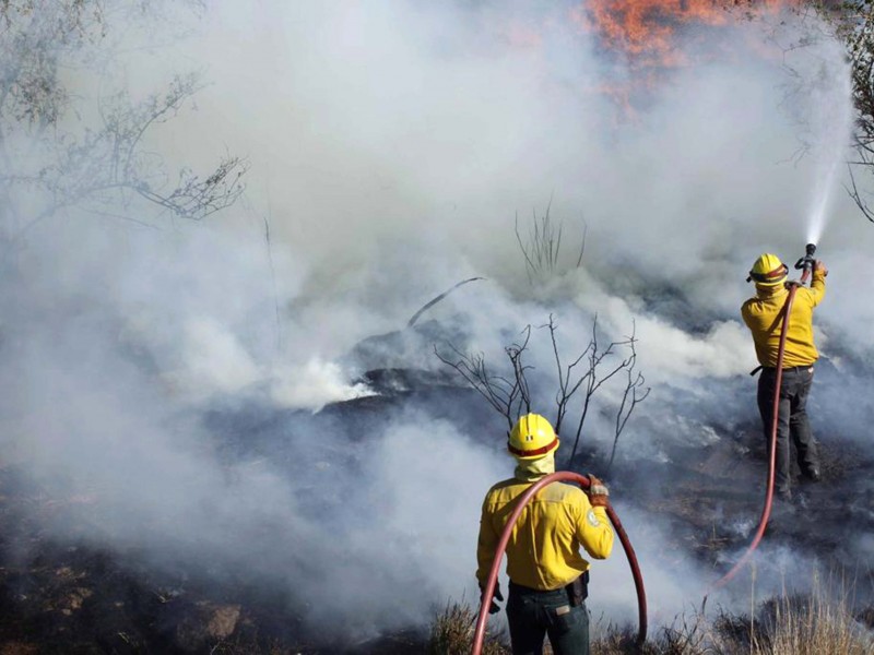 Continuan incendios en el Estado de Querétaro