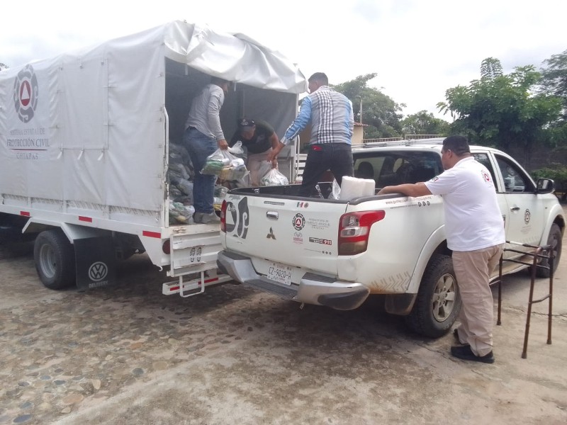 Continúan incomunicadas comunidades de La Concordia por lluvias