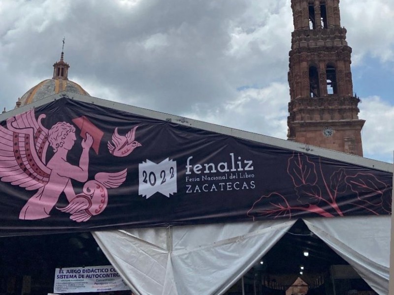 Continúan actividades en la Feria Nacional del Libro Zacatecas 2022