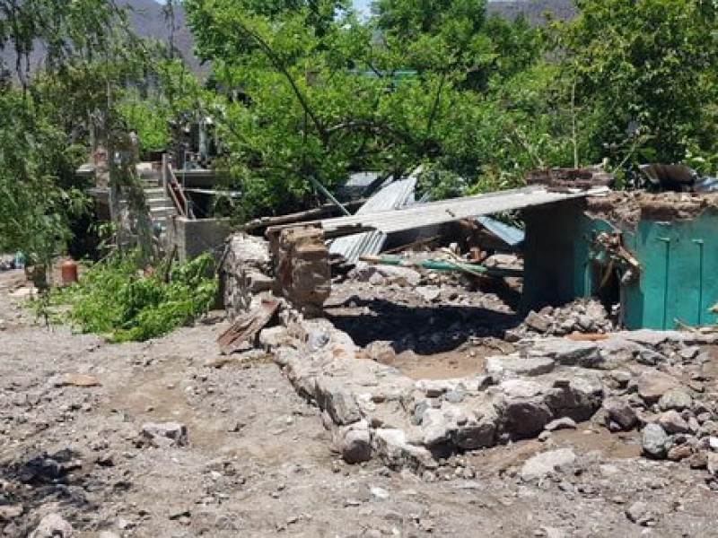 Continúan las afectaciones por lluvias en Oaxaca