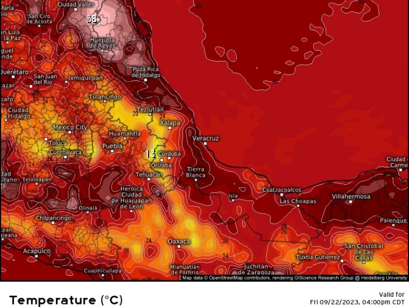 Continúan las altas temperaturas