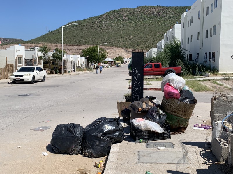 Continúan las fallas en la recolección de basura