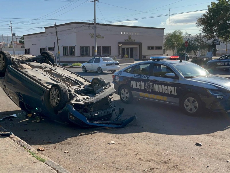Ola de accidentes viales en Cajeme por exceso de velocidad