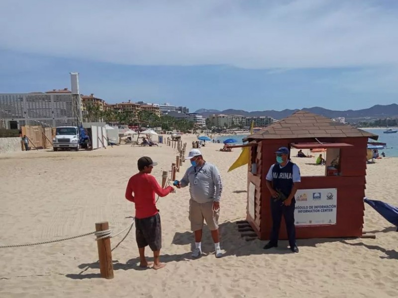 Continúan los filtros de vigilancia en playas