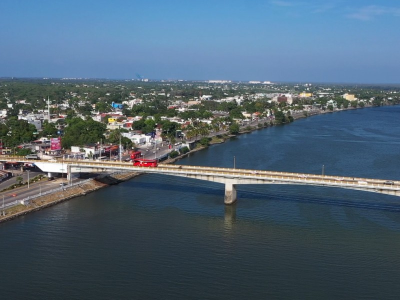 Continúan los trabajos de mantenimiento en el Puente Tuxpan