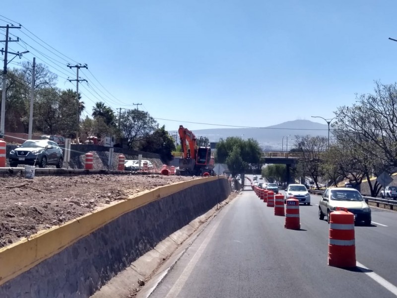 Continúan obras estatales en Bernardo Quintana