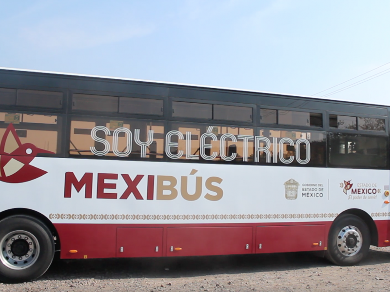 Continúan pruebas de camiones eléctricos en Toluca