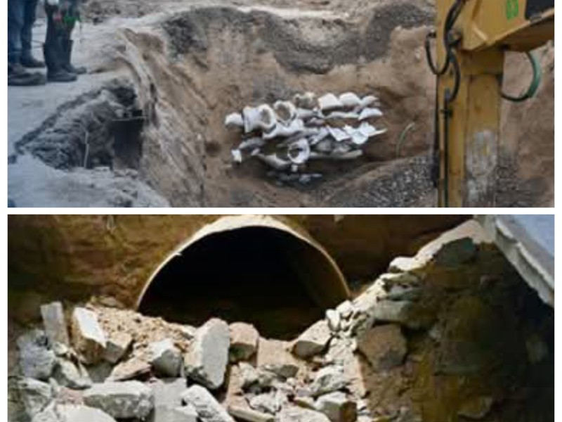 Continúan reparaciones de los socavones en La Duraznera y El Bethel
