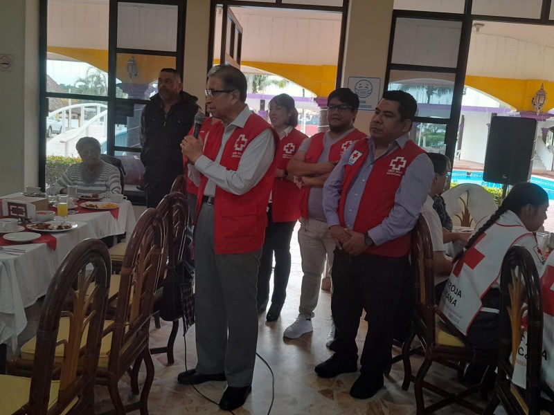 Continúan trabajos de recaudación de fondos en Cruz Roja Tuxpan